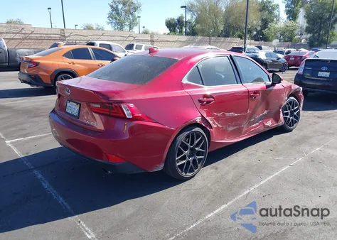 2014 Lexus Is 350 z USA, uszkodzony, nr VIN JTHBE1D29E5004374